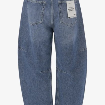 Rag & Bone - High-Waisted Jeans - Größe 25 - blau – Bild 3
