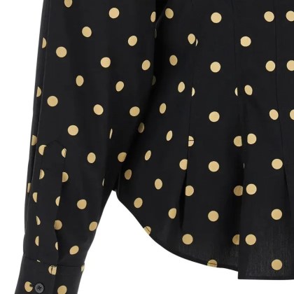 Moschino - Printed Shirt - Größe 44 - schwarz – Bild 2