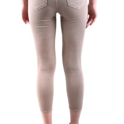 L'AGENCE - Slim-Fit Cropped Jeans With Mid-Rise Waist - Größe 26 - pink – Bild 2