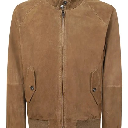 Baracuta - Suede G9 Jacket With Iconic Tartan Lining - Größe 42 - braun Baracuta - Suede G9 Jacket With Iconic Tartan Lining - Größe 42 - braun