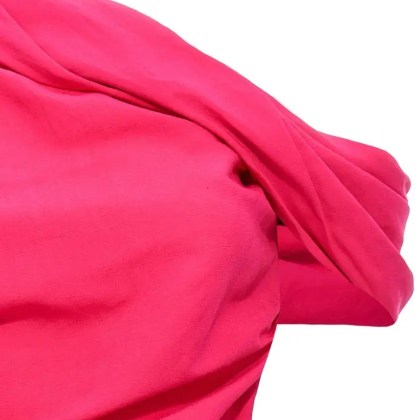 Rochas - Draping Neckline Dress - Größe 38 - rot – Bild 3