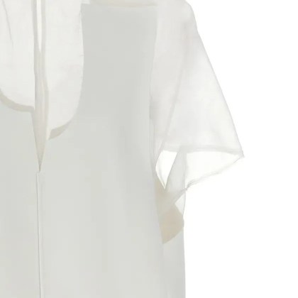 Khaite - Winona%27 Dress - Größe M - weiß