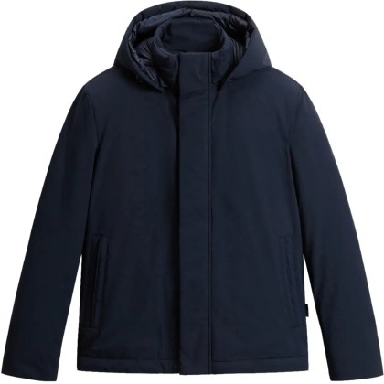 Woolrich - Stretch Jacket Melton Blue - Größe XL - blau Woolrich - Stretch Jacket Melton Blue - Größe XL - blau