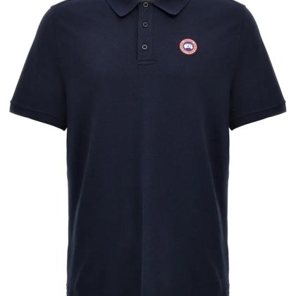 Canada Goose - %27Beckley%27 Polo Shirt - Größe M - schwarz Canada Goose - %27Beckley%27 Polo Shirt - Größe M - schwarz