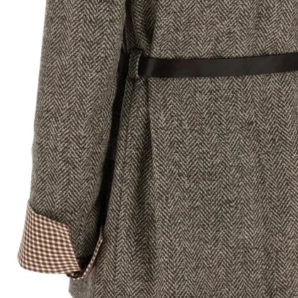 Brunello Cucinelli - Wool Blazer With Peak Lapel - Größe 42 - braun – Bild 2