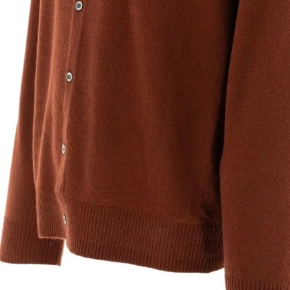 Undercover - Brown Wool-Cashmere Blend Cardigan - Größe 4 - braun – Bild 2