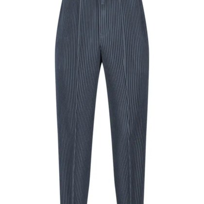 Issey Miyake - "Compleat Trousers" Pleated Pants – Blue - Größe III - blau Issey Miyake - "Compleat Trousers" Pleated Pants – Blue - Größe III - blau