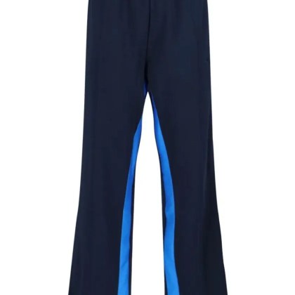 ADIDAS X WALES BONNER - Navy Blue Activewear Pants With Elasticized Waistb - Größe L - blau ADIDAS X WALES BONNER - Navy Blue Activewear Pants With Elasticized Waistb - Größe L - blau