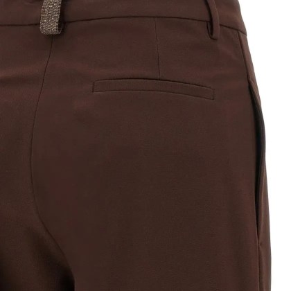 Fabiana Filippi - Jewel Detail Pants - Größe 44 - schwarz – Bild 2