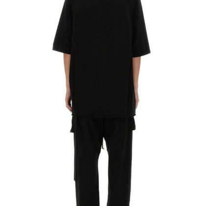 Drkshdw - Oversized Black Cotton T-Shirt With Relaxed Fit - Größe S - schwarz – Bild 3