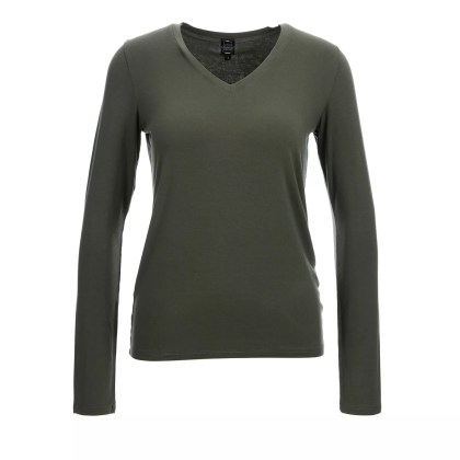 Universel - V-NECK T-SHIRT - Größe 2 - grün Universel - V-NECK T-SHIRT - Größe 2 - grün