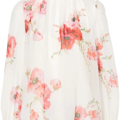 Zimmermann - Lightburst Billow Shirt - Größe 2 - weiß Zimmermann - Lightburst Billow Shirt - Größe 2 - weiß