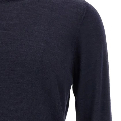 Barba - Wool And Silk Blend Crew-Neck Sweater - Größe 52 - schwarz – Bild 2
