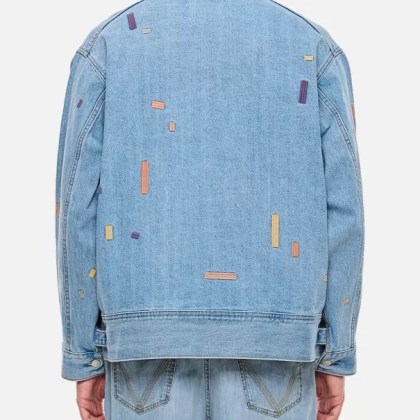 Levi's - Utility Trucker Jacket - Größe M - blau – Bild 3