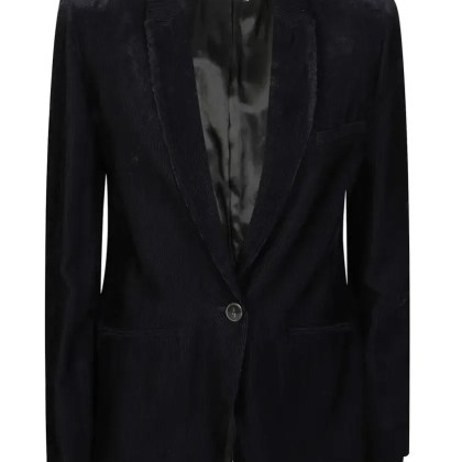 Forte Forte - Blzer Fluido Velvet - Größe 1 - schwarz Forte Forte - Blzer Fluido Velvet - Größe 1 - schwarz