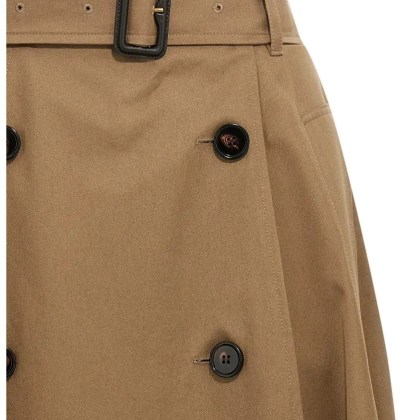 Burberry - 'Brenda' Skirt - Größe 12 - braun – Bild 3