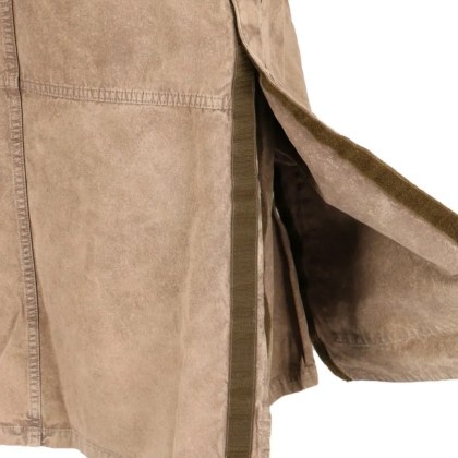 Paris Best - Maxi Cargo Skirt In Brown Cotton - Größe 36 - beige – Bild 2