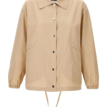 Jil Sander - Boxy Light Cotton Jacket - Größe 36 - beige Jil Sander - Boxy Light Cotton Jacket - Größe 36 - beige