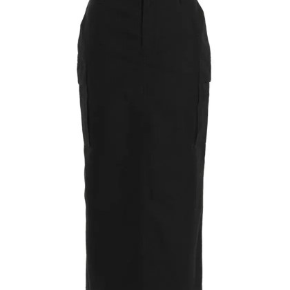 WARDROBE.NYC - ‘Cargo’ Midi Skirt - Größe S - schwarz WARDROBE.NYC - ‘Cargo’ Midi Skirt - Größe S - schwarz