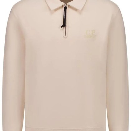 CP Company - Sweatshirts - Polo Collar - Größe XL - beige CP Company - Sweatshirts - Polo Collar - Größe XL - beige