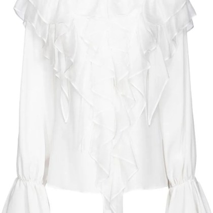 Pinko - Shirts White - Größe 42 - weiß – Bild 2