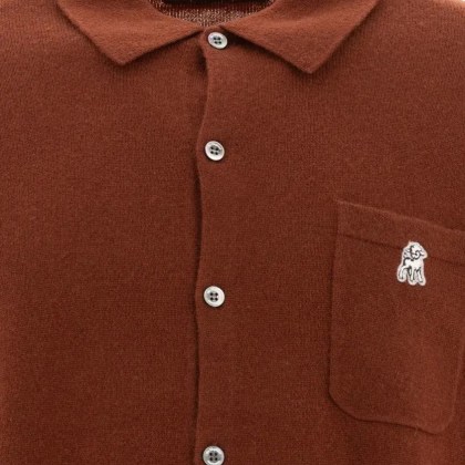 Undercover - Brown Wool-Cashmere Blend Cardigan - Größe 5 - braun – Bild 3