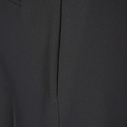 STEFANO MORTARI - Wide-Leg Trousers With High Elastic Waistband - Größe 38 - schwarz – Bild 2