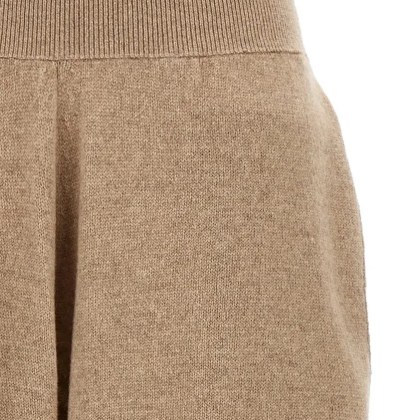 Stella McCartney - Cashmere And Wool Blend Knitted Pants - Größe S - beige – Bild 3