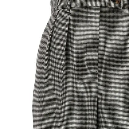 Rochas - Houndstooth Pants - Größe 42 - grau – Bild 3