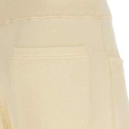 R13 - Crop Style Fleece Cotton Joggers - Größe XS - beige – Bild 2