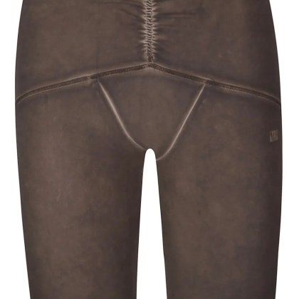 Knwls - Low Waisted Over Dyed Jersey Shorts. - Größe M - braun Knwls - Low Waisted Over Dyed Jersey Shorts. - Größe M - braun