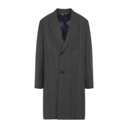 Paul Smith - Long Grey Wool Blend Coat - Größe S - grau Paul Smith - Long Grey Wool Blend Coat - Größe S - grau