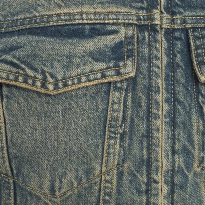 Represent - Oversize denim jacket - Größe L - blau – Bild 2