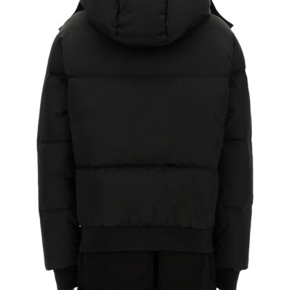 Moschino - Cropped Down Jacket With Detachable Hood - Größe 52 - schwarz – Bild 3