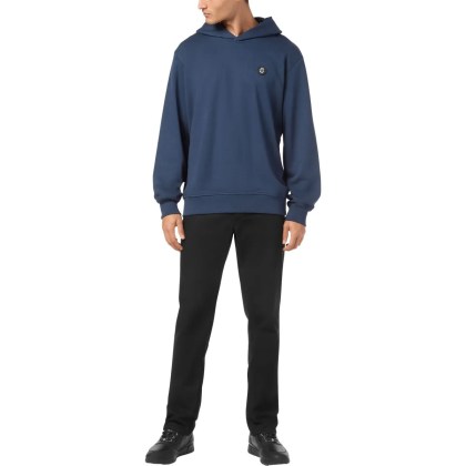 BILLIONAIRE - Sweatshirt Mit Kapuze - Größe L - blau – Bild 4