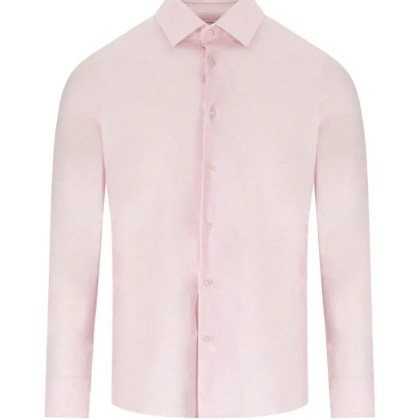 ARCHIVIUM - Pink Linen Effect Shirt - Größe 39 - pink ARCHIVIUM - Pink Linen Effect Shirt - Größe 39 - pink