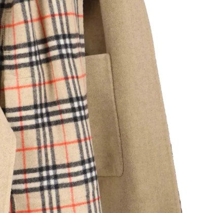 Burberry - Reversible Wool Coat – Beige - Größe 8 - beige – Bild 3