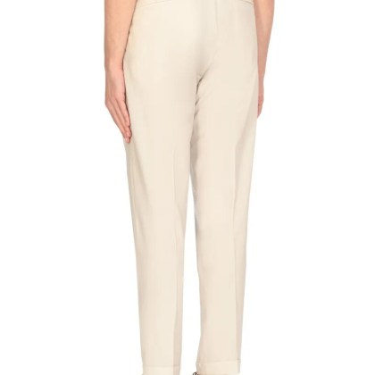 Briglia - Ivory Virgin Wool Pants - Größe 52 - beige – Bild 3