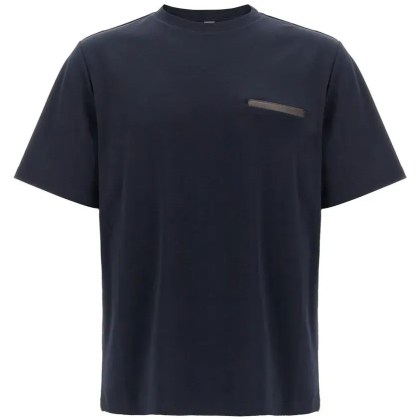 Berluti - %27Leather Tab%27 T-Shirt - Größe S - schwarz Berluti - %27Leather Tab%27 T-Shirt - Größe S - schwarz