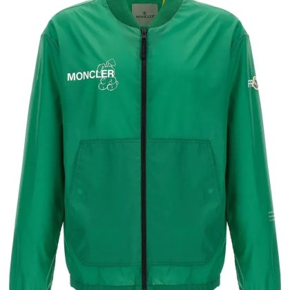 Moncler - Ostria%27 Bomber Jacket - Größe 2 - grün Moncler - Ostria%27 Bomber Jacket - Größe 2 - grün