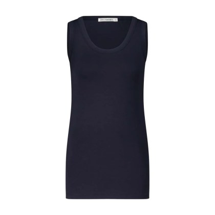 Lis Lareida - Ärmelloses Top aus Baumwoll-Mix - Größe S - blau Lis Lareida - Ärmelloses Top aus Baumwoll-Mix - Größe S - blau