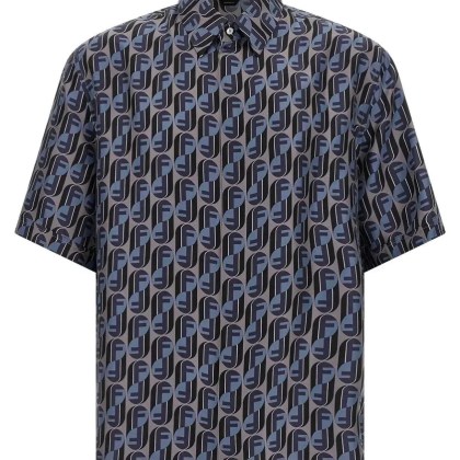 Fendi - %27Nity%27 Shirt - Größe 40 - grau Fendi - %27Nity%27 Shirt - Größe 40 - grau