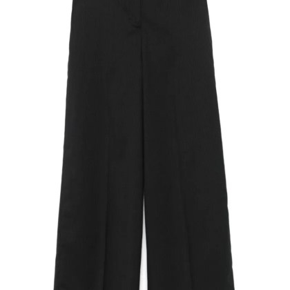 Officine Generale - Black/Ecru Wool Trousers - Größe 38 - schwarz Officine Generale - Black/Ecru Wool Trousers - Größe 38 - schwarz