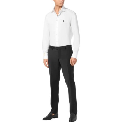 BILLIONAIRE - Hemd Slim Fit - Größe XXL - weiß – Bild 3