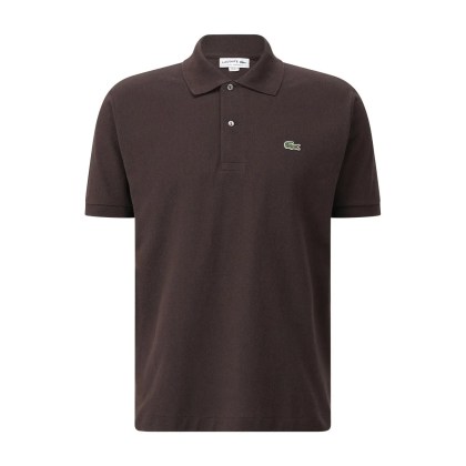 Lacoste - Classic-Fit Poloshirt mit Logo - Größe 5 - braun Lacoste - Classic-Fit Poloshirt mit Logo - Größe 5 - braun