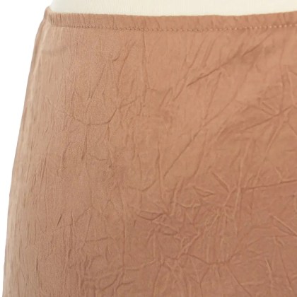 Baum Und Pferdgarten - Crinkled satin skirt 'Sesse' - Größe DE 38 - braun – Bild 3