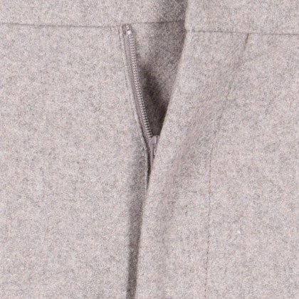 FILIPPA K - K Wide Trousers In Grey Wool Blend - Größe 38 - grau – Bild 3