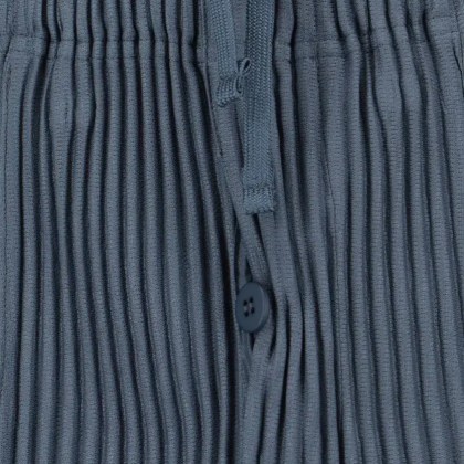 Issey Miyake - "Compleat Trousers" Pleated Pants – Blue - Größe III - blau – Bild 3