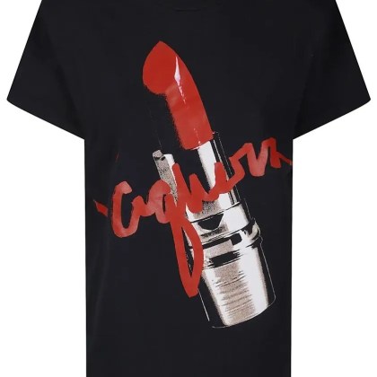 Vaquera - Lipstick T-Shirt - Größe XS - schwarz Vaquera - Lipstick T-Shirt - Größe XS - schwarz