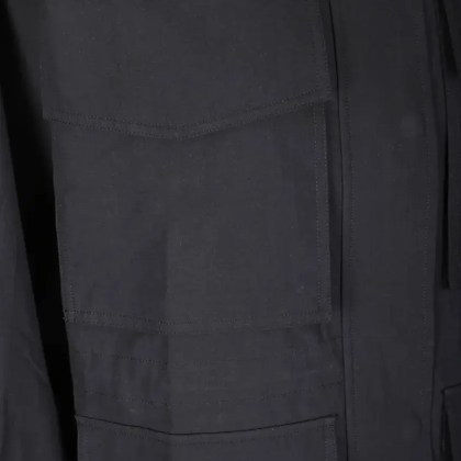 Studio Nicholson - Military-Inspired Black Multi-Pocket Jacket With H - Größe 38 - schwarz – Bild 2
